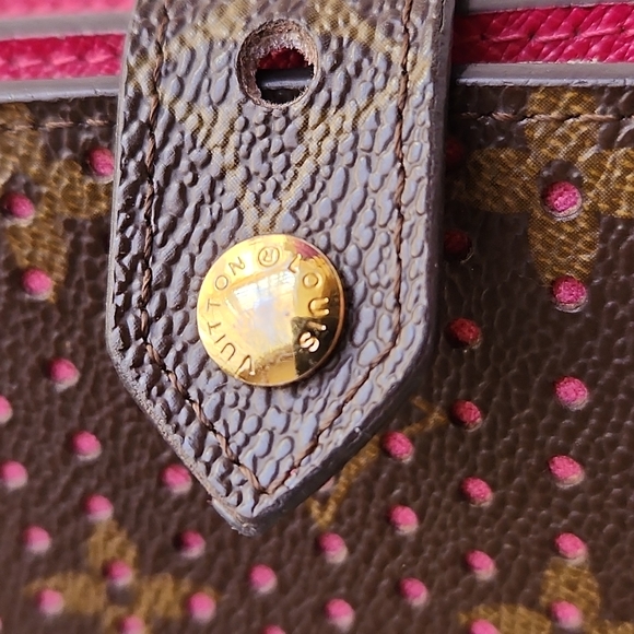 Vintage Louis Vuitton Monogram Perforation Wallet, 2006 season - Picture 9 of 10